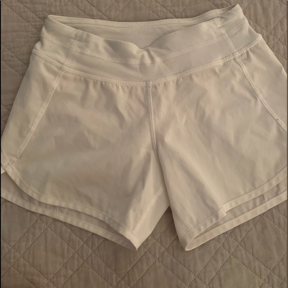 Ivivva girls white athletic shorts